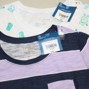 Two Arizona jean co shirts M 10/14